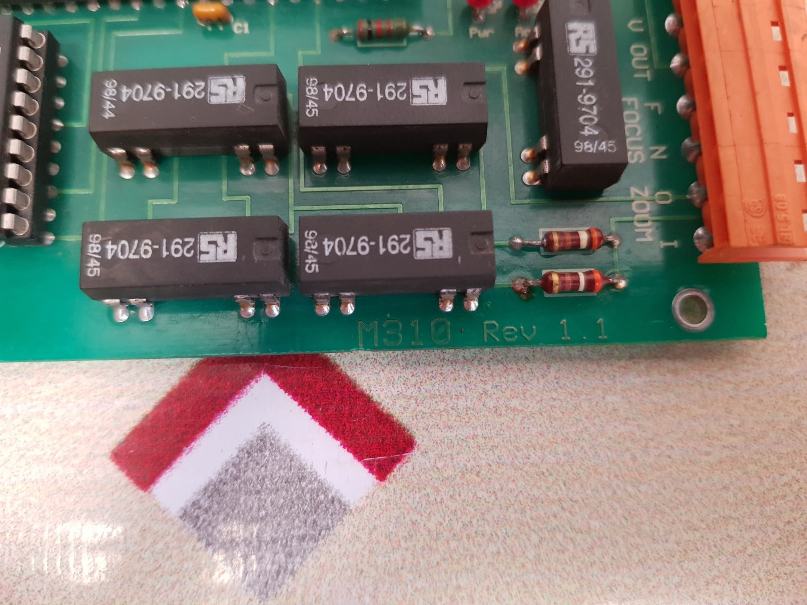 Electro-flow m310 1.2 pcb card 
