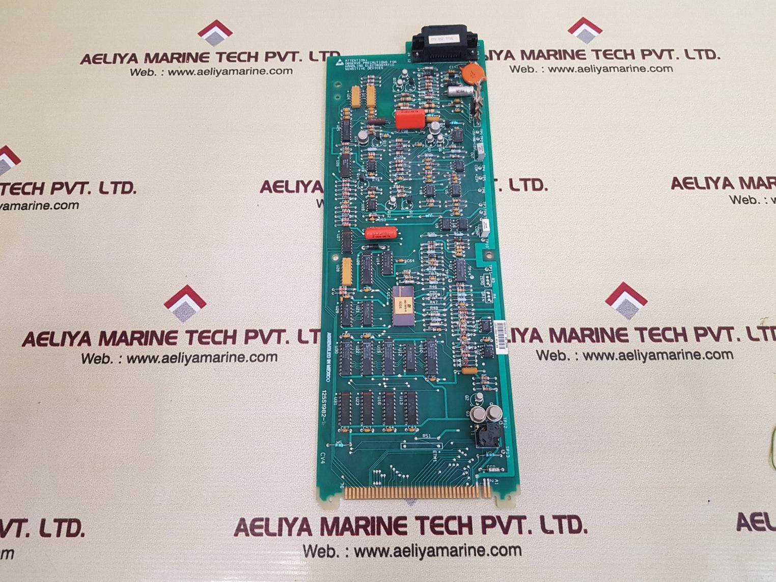 Abb 125s1982-1 rev d pcb card 