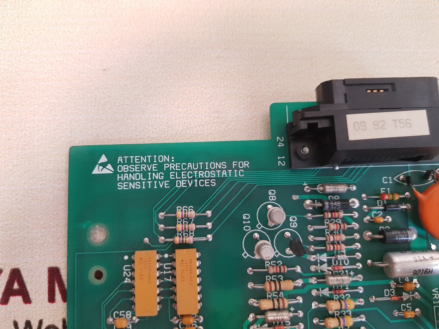 Abb 125s1982-1 rev d pcb card 