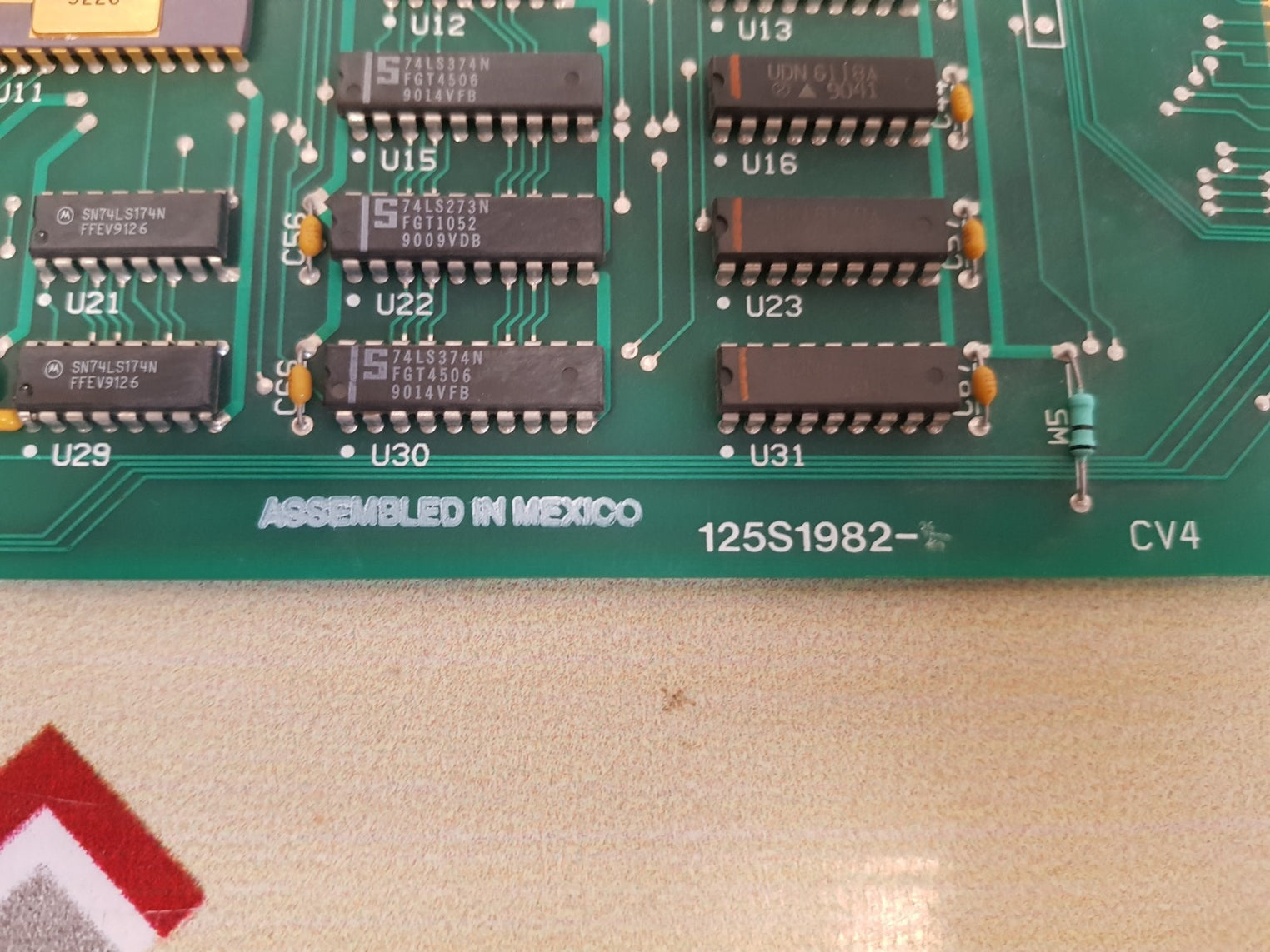 Abb 125s1982-1 rev d pcb card 