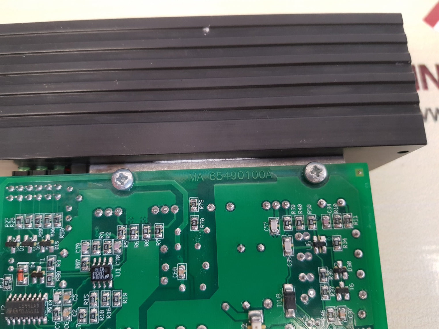 Metso automation d100789 power unit module 