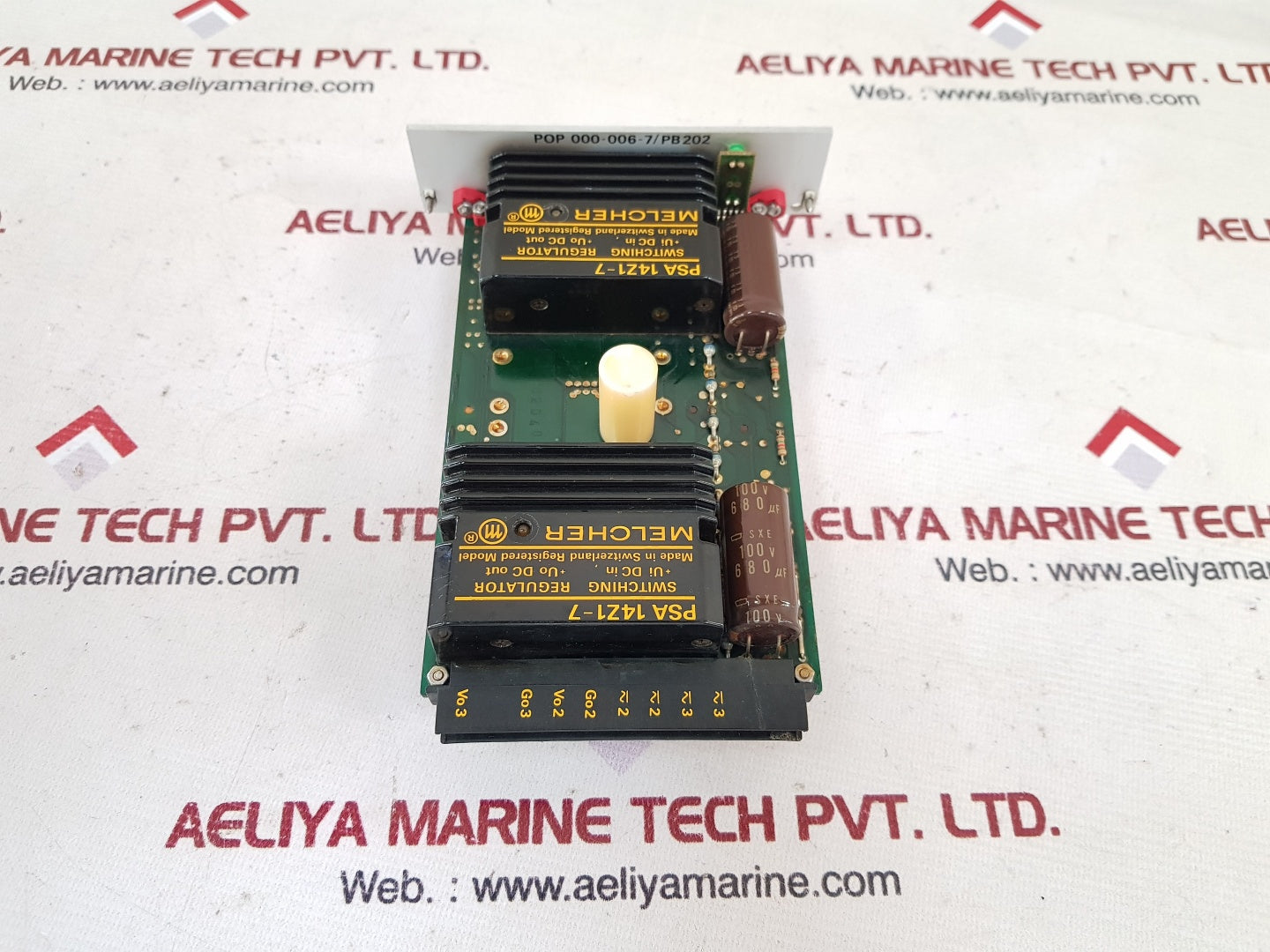 Saab marine pb202 pop 000-006-7 pc board