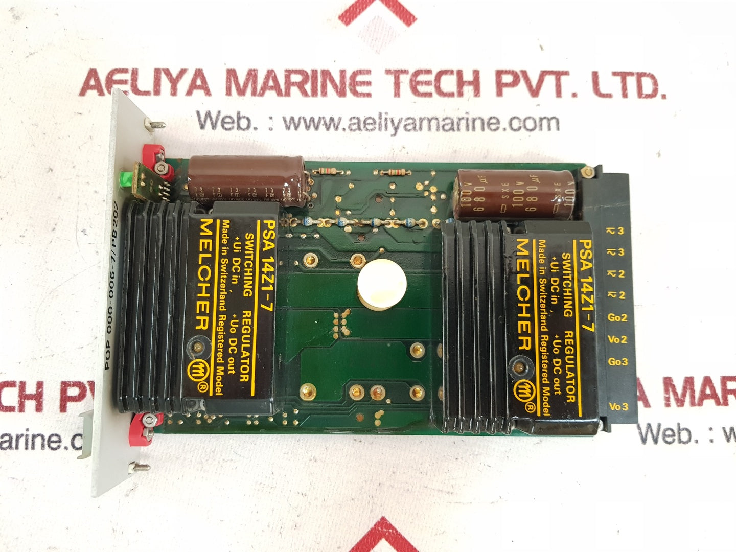 Saab marine pb202 pop 000-006-7 pc board