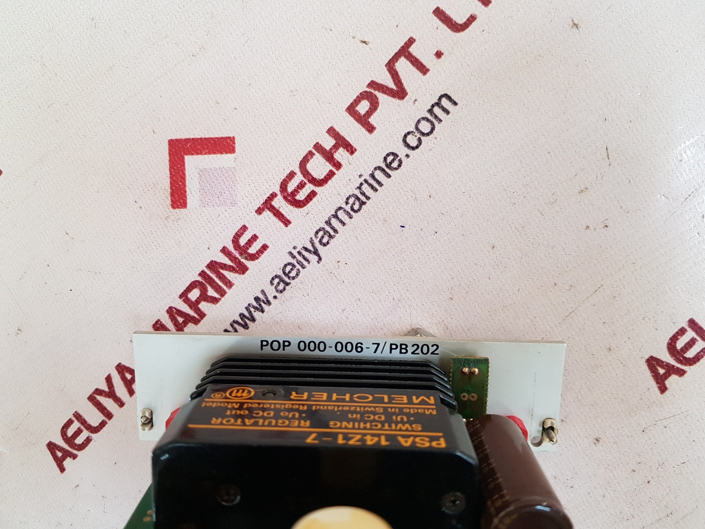 Saab marine pb202 pop 000-006-7 pc board