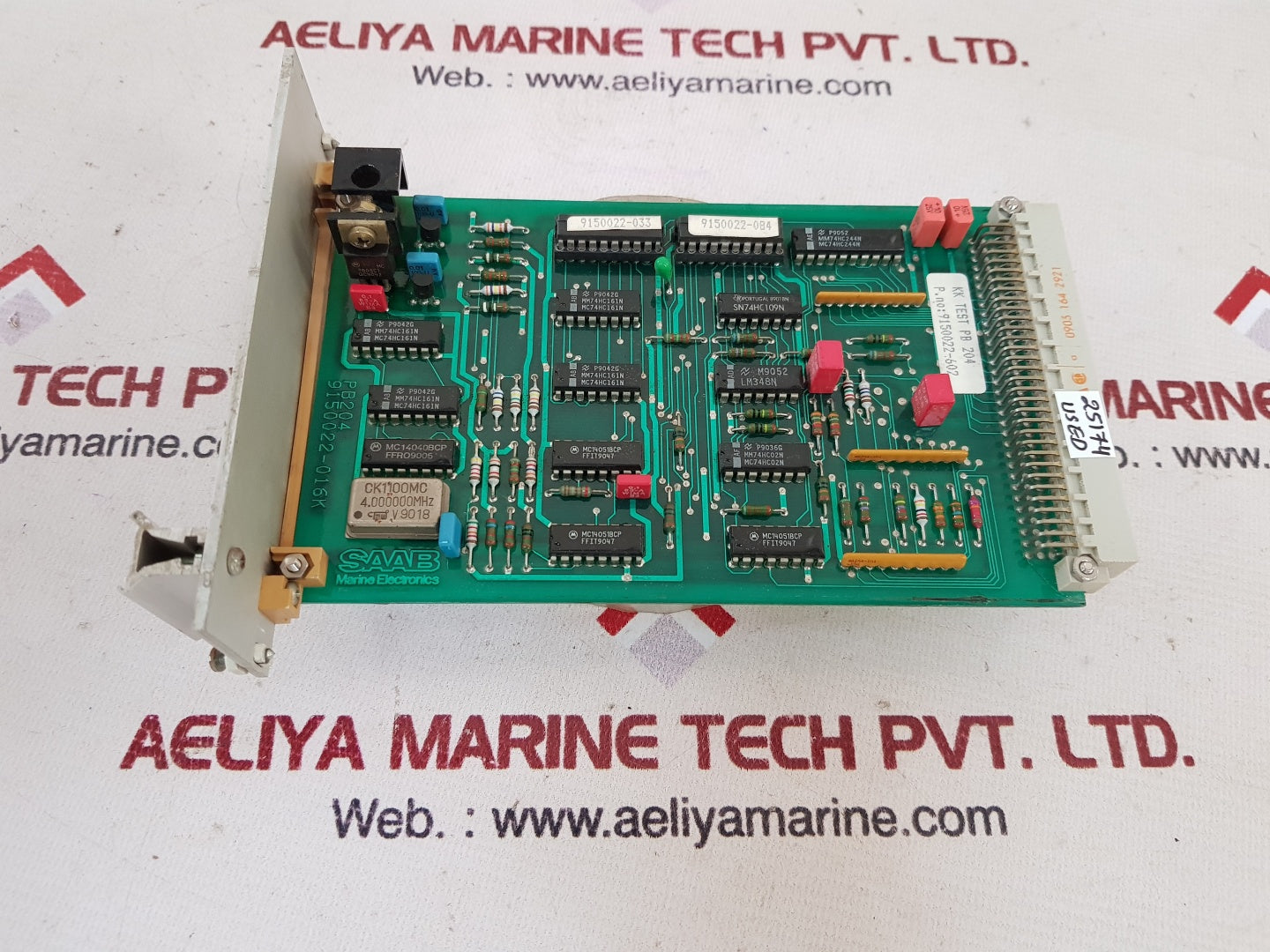 Saab marine pb 204 test b 9150022-602 interface pcb card 9150022-016k