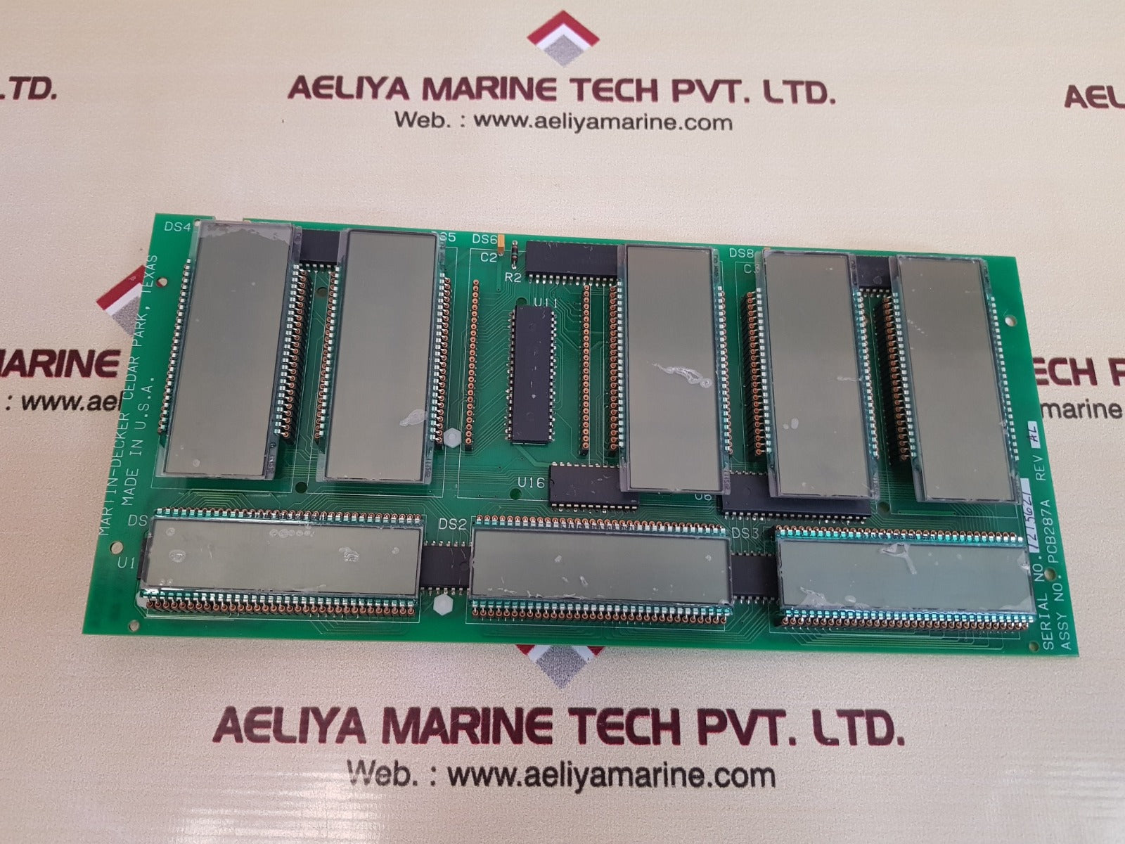 Martin-decker pcb287a display electronic for backlight 