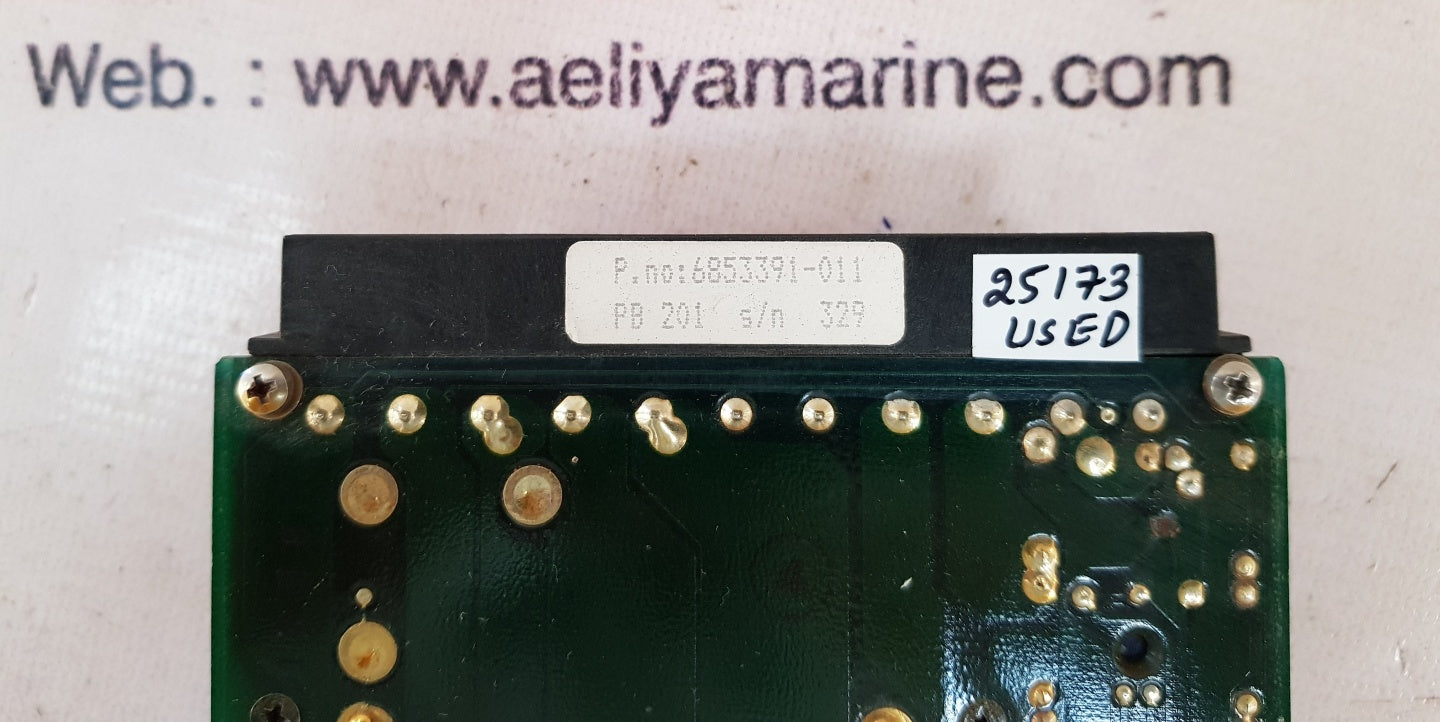 Saab marine Pb201 pcb card 6853391-011 
