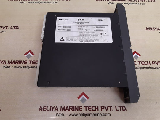 Siemens 39samcan apacs+ standard analog module