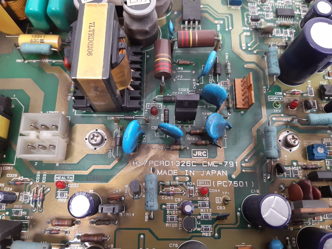 Jrc cmc-791 power supply board h-7pcrd1326c 