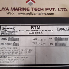Moore 39rtmcan resistance temperature module