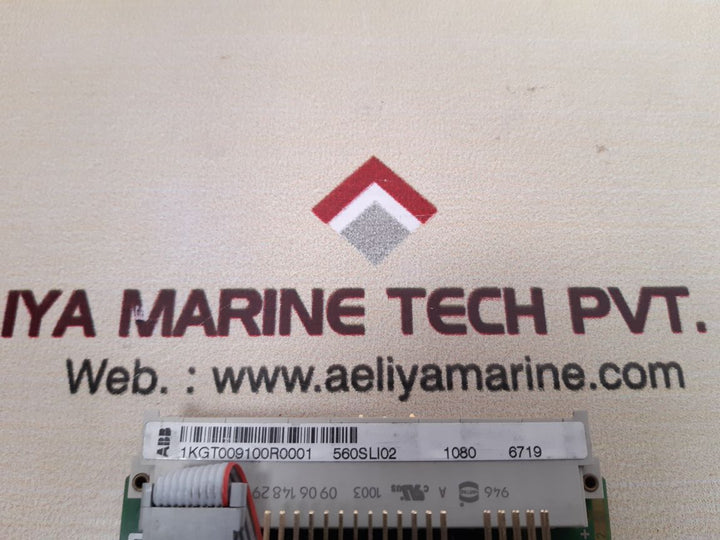 Abb 560Sli02 Pcb Card 1Kgt009100R0001 New