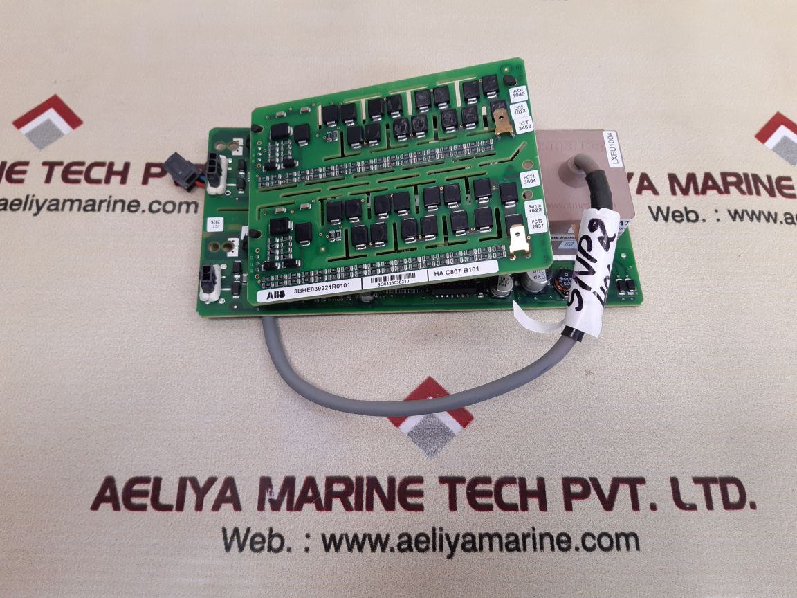 Abb 3bhe039221r0101 pcb card 