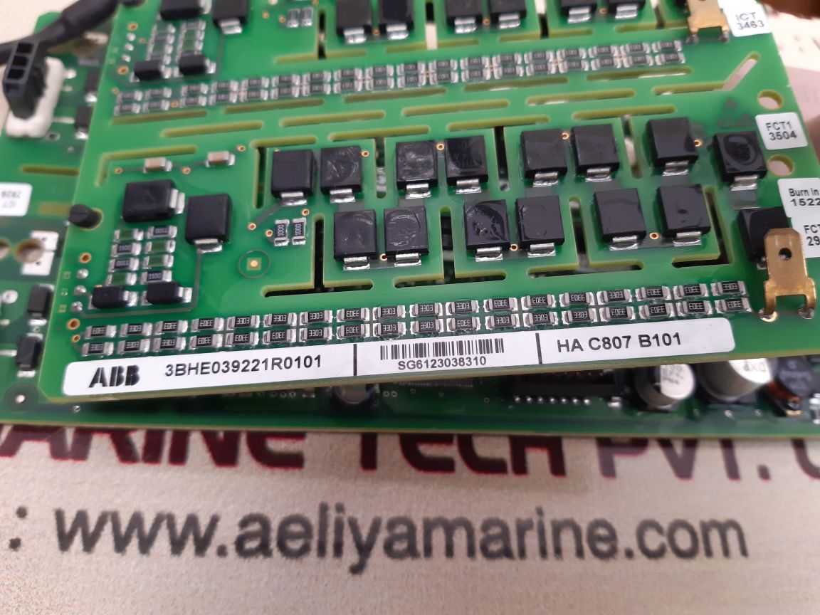 Abb 3bhe039221r0101 pcb card 