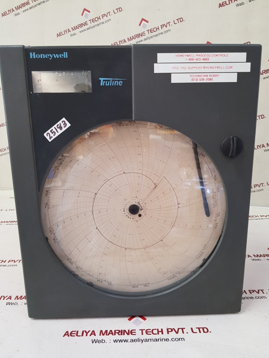 Honeywell truline dr45at chart recorder dr45at-1100-00-000-0-000p00-0