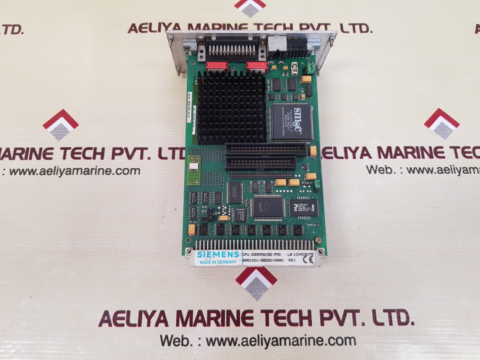 Siemens cpu 233mmx/32 pmc processor module 6ar1001-3bg20-0aa0  
