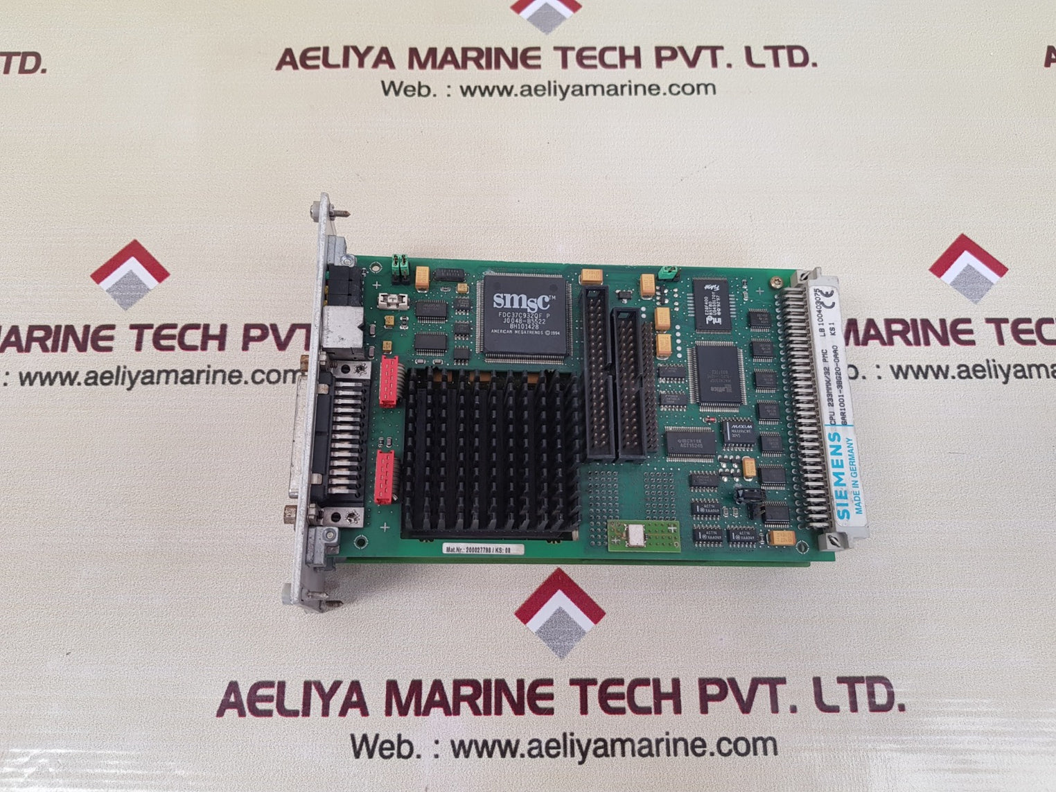 Siemens cpu 233mmx/32 pmc processor module 6ar1001-3bg20-0aa0  