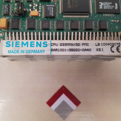 Siemens cpu 233mmx/32 pmc processor module 6ar1001-3bg20-0aa0  