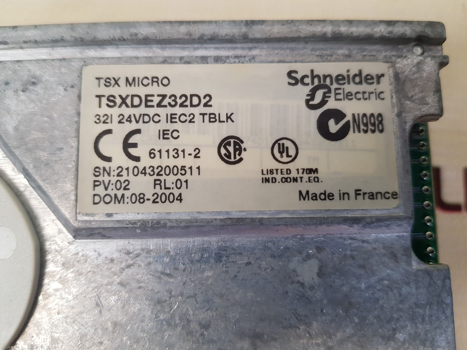 Schneider electric tsxdez32d2 input module 