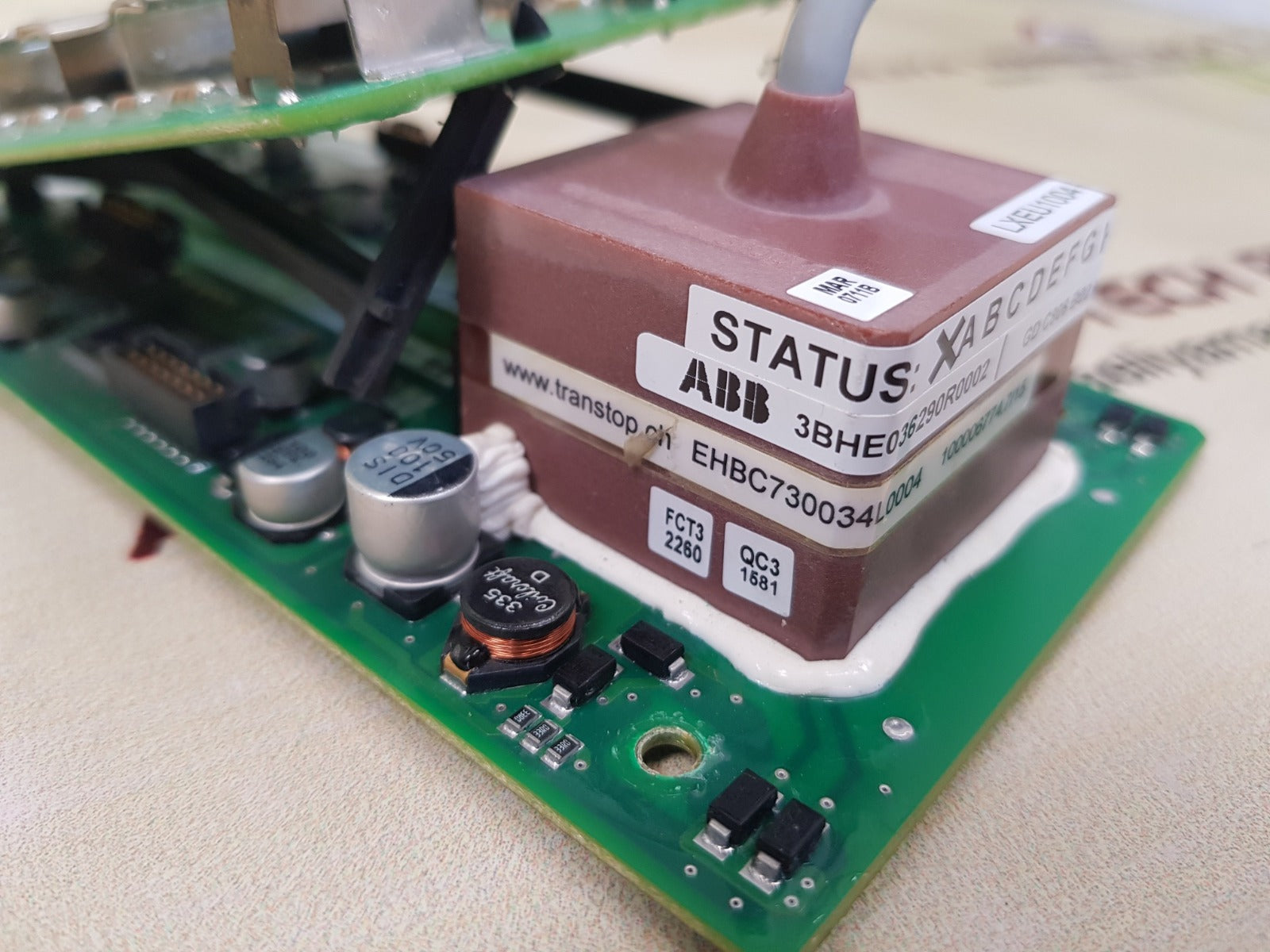 Abb 3bhe036290r0002 gate drive board gd c806 b02