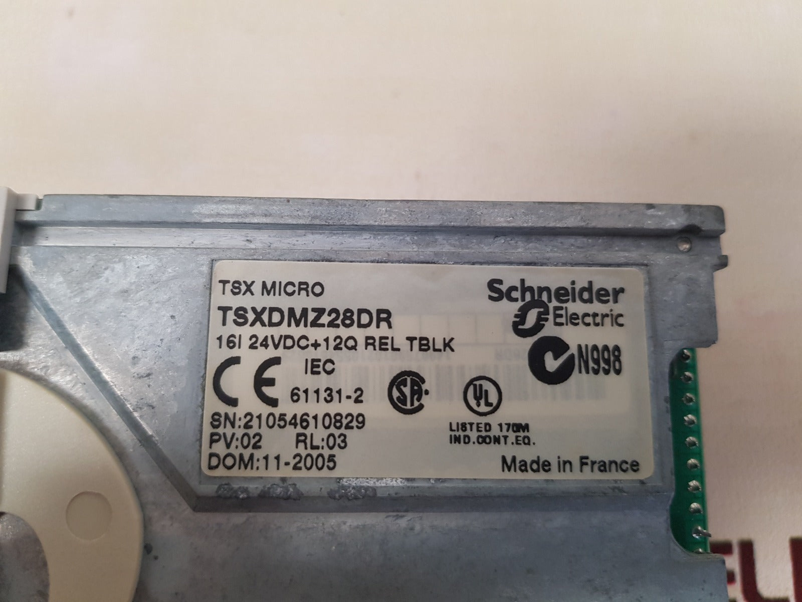 Schneider electric tsxdmz28dr plc module 
