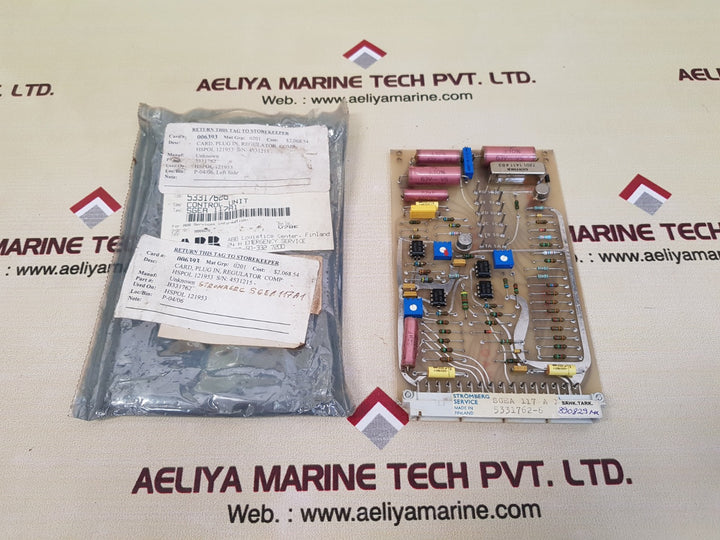 Stromberg sgea 117a1 circuit board 5331762-6