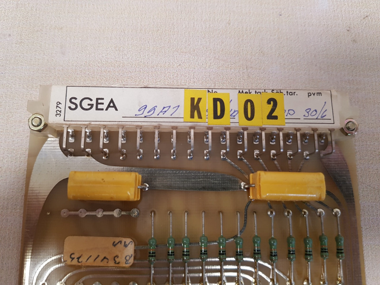 Stromberg sgea 99a1 circuit board 5341175-4