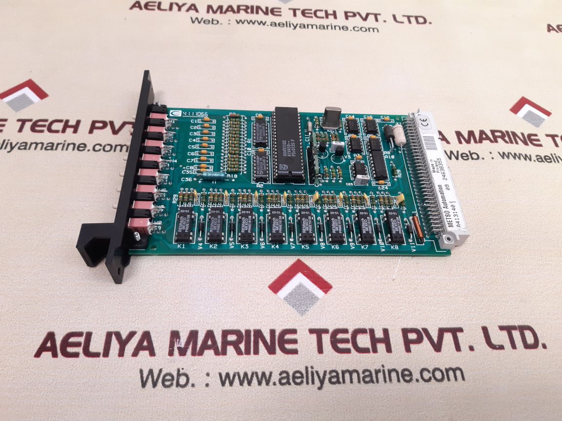 Metso automation biu 8 input module a413140