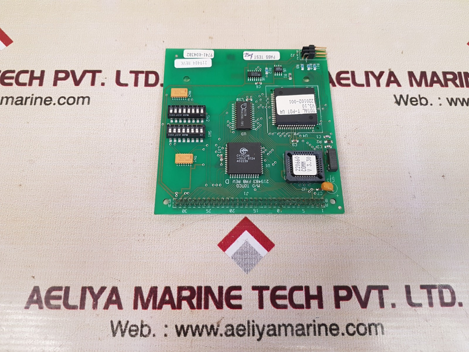 M/d totco 219483 fab rev d pcb board 