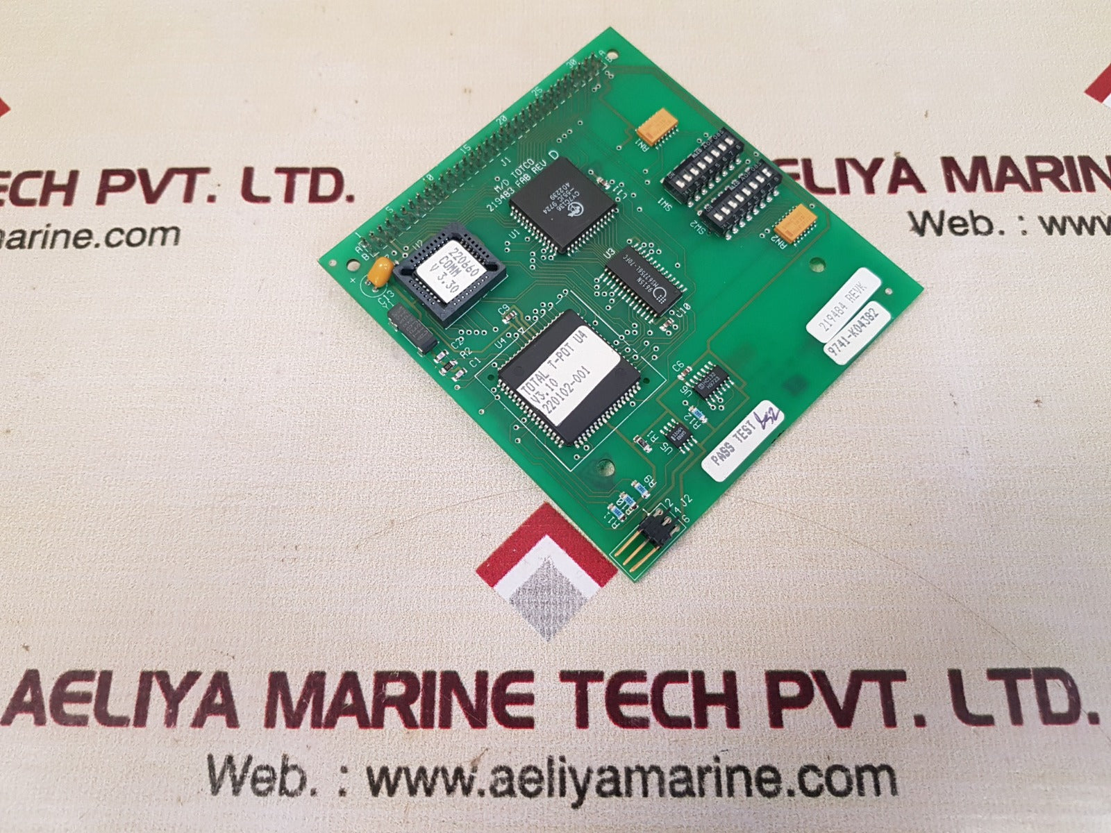 M/d totco 219483 fab rev d pcb board 