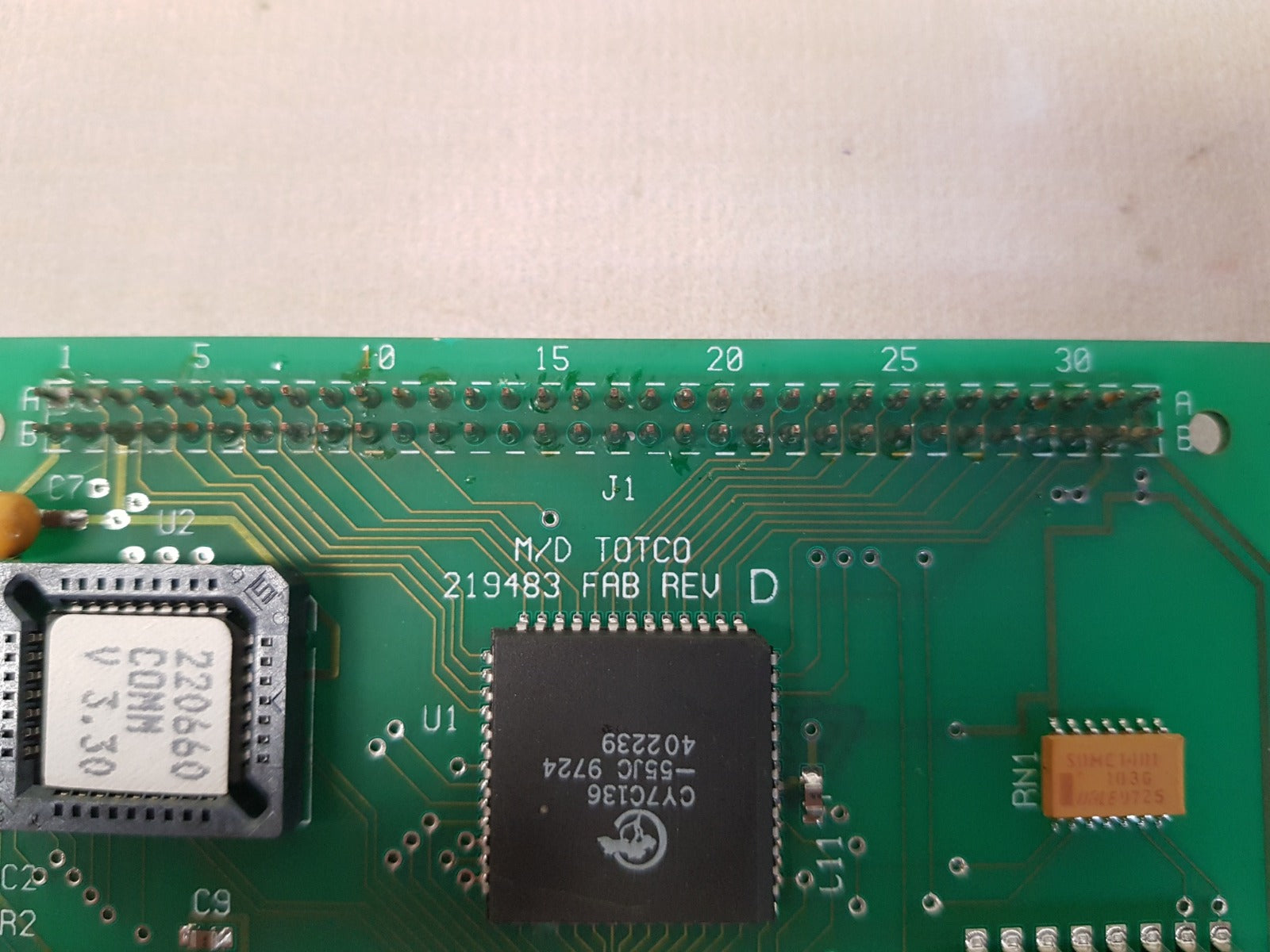 M/d totco 219483 fab rev d pcb board 