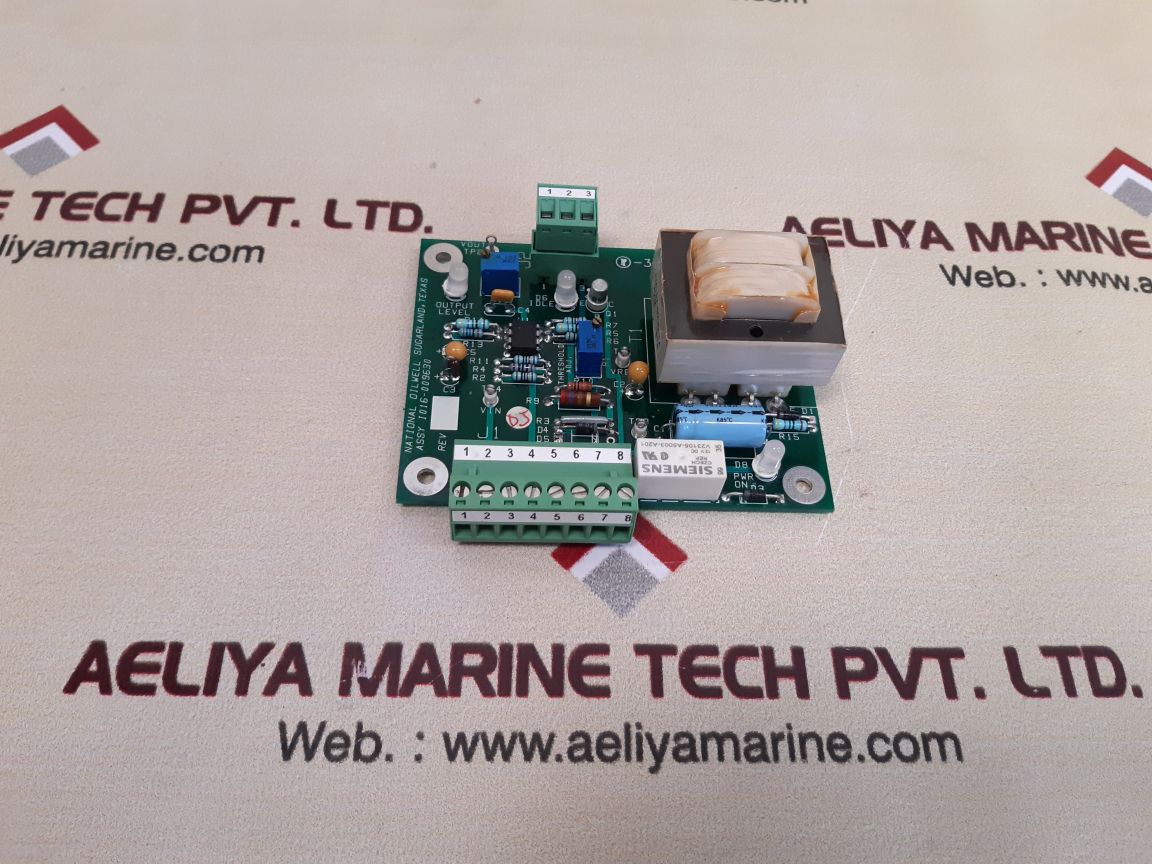 National oilwell i016-009630 pcb card used