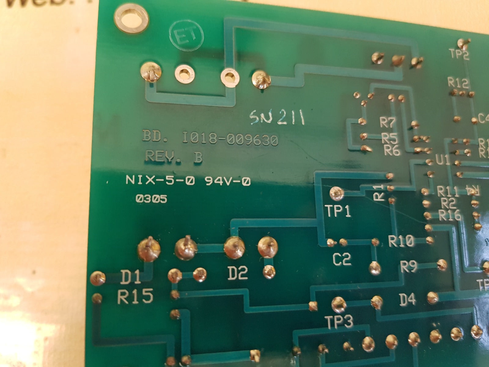 National oilwell i016-009630 pcb card 