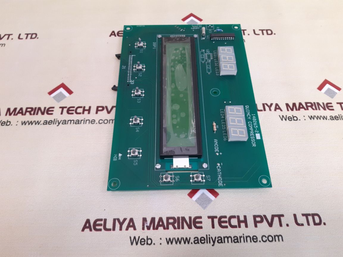 Quincy compressor 140265-2 pc board new