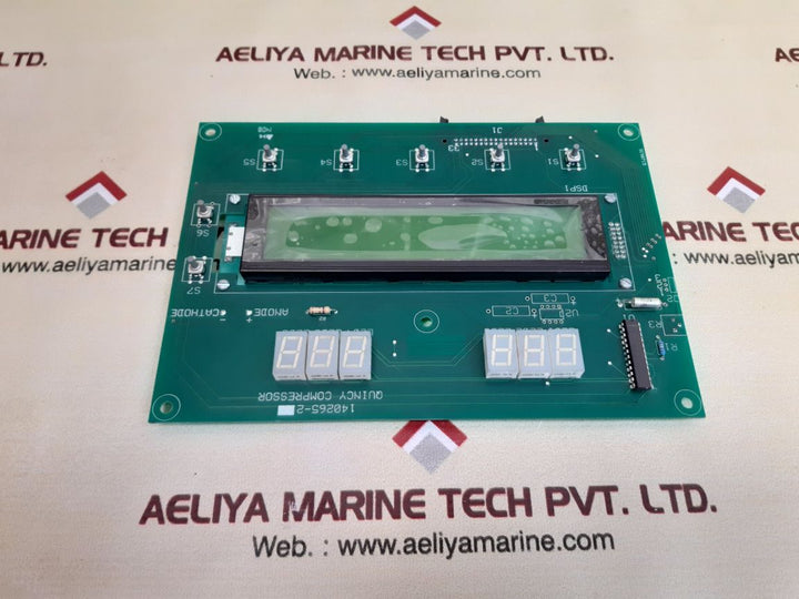 Quincy compressor 140265-2 pc board new