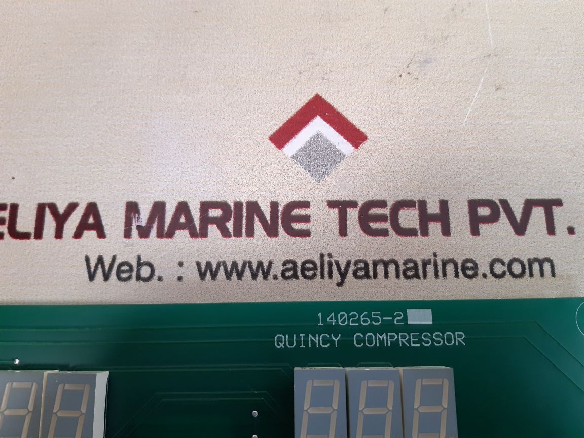 Quincy compressor 140265-2 pc board new