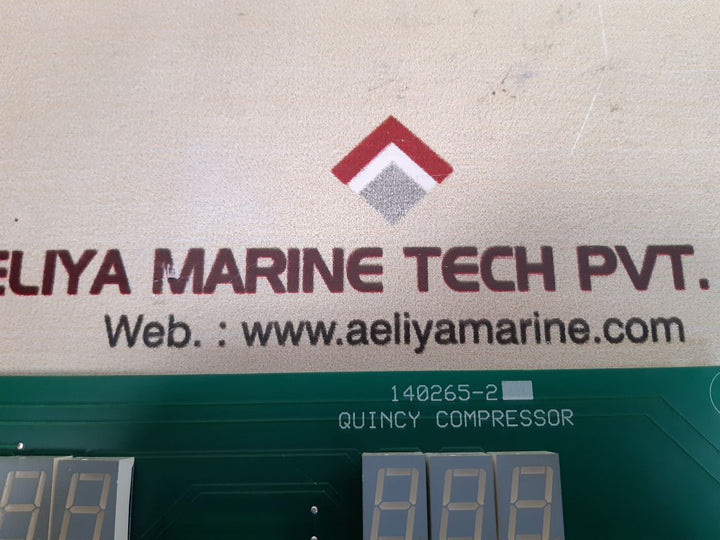 Quincy compressor 140265-2 pc board new