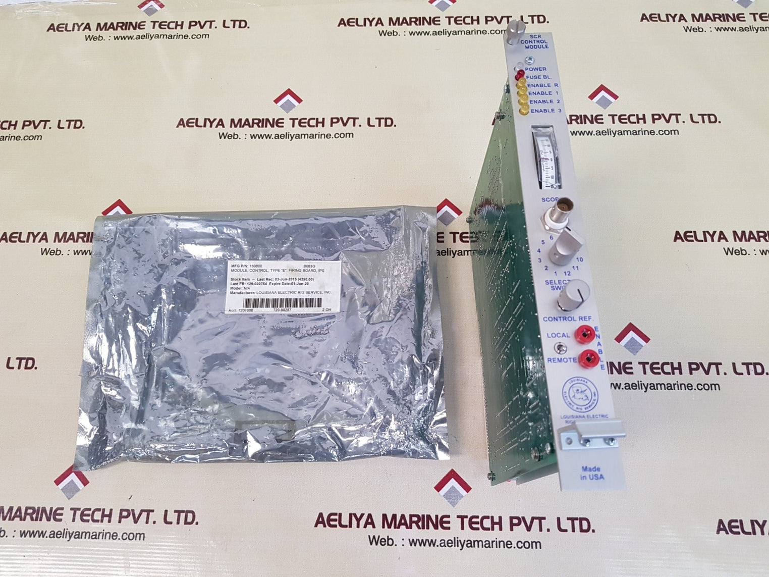 Louisiana electric 160800 scr control module