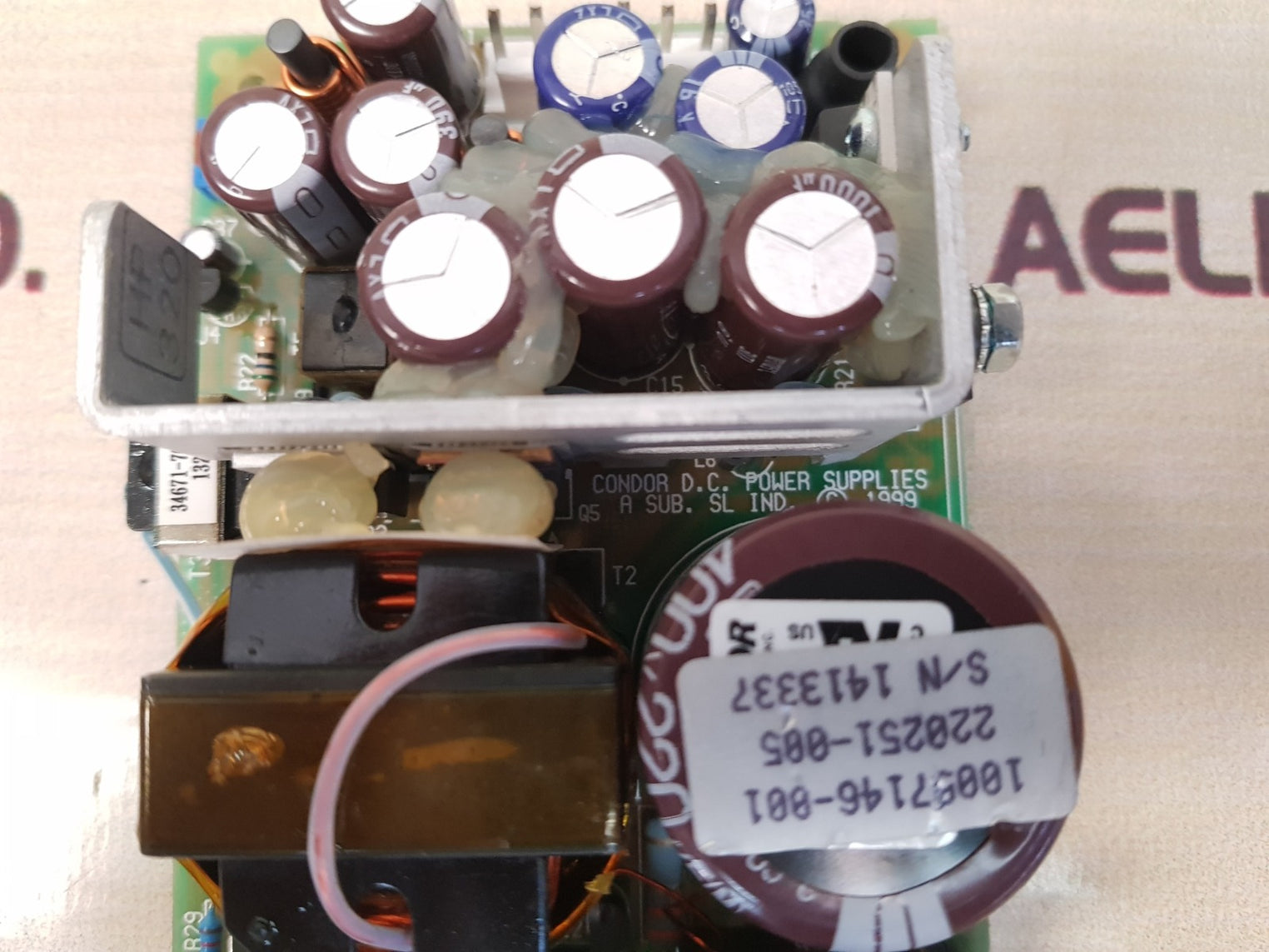 Condor 02-34882-0171 power supply board 