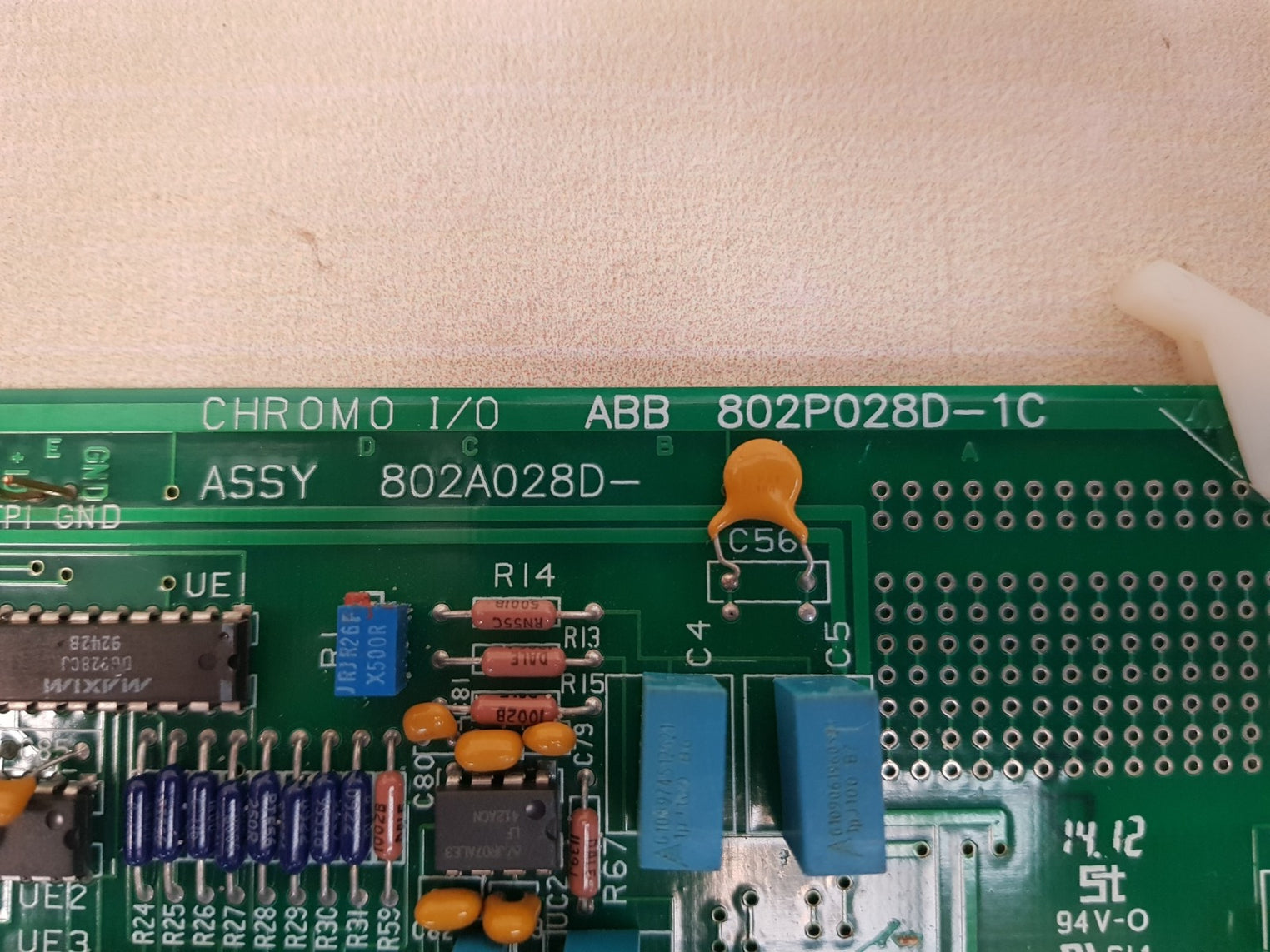 Abb 802p028d-1c pcb card 