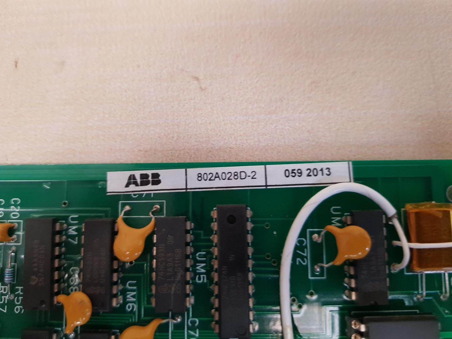 Abb 802p028d-1c pcb card 