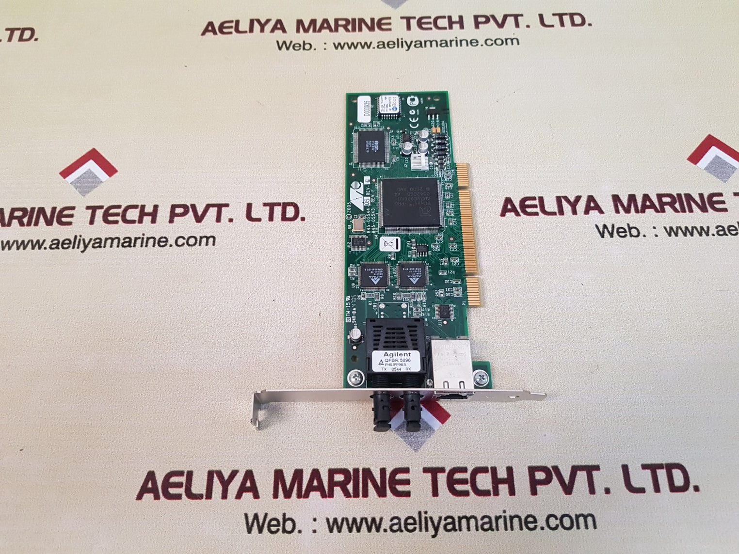 Allied telesyn at-2701ftx pci fiber optic network card 