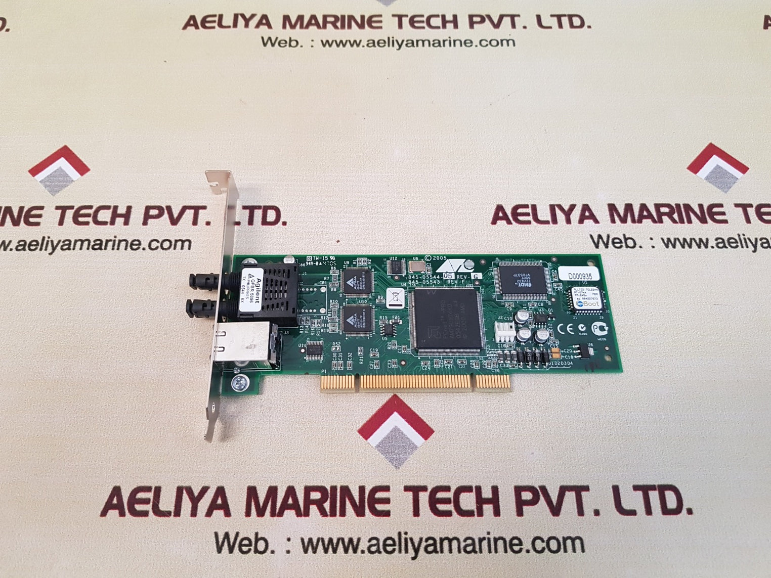 Allied telesyn at-2701ftx pci fiber optic network card 