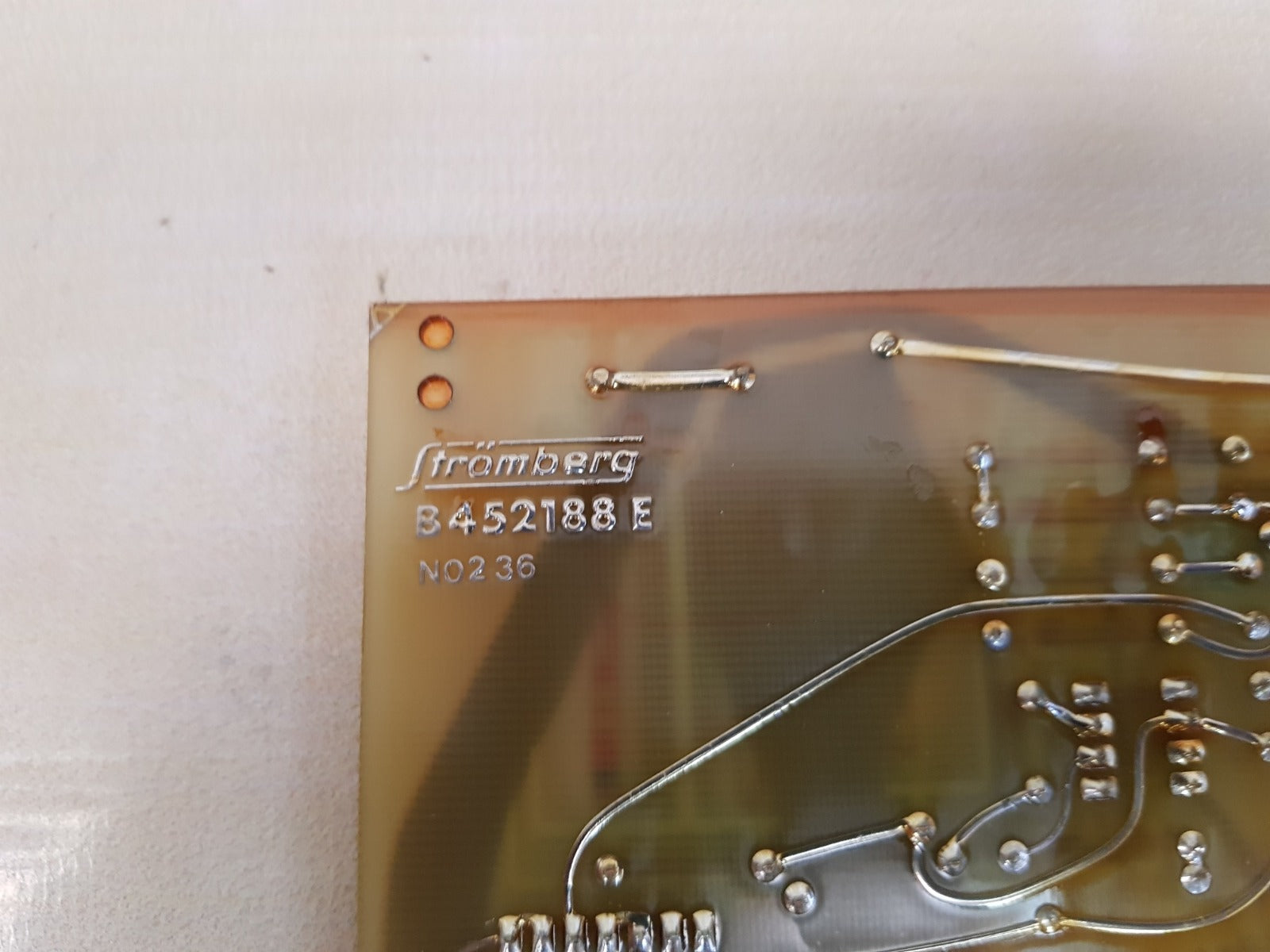 Stromberg sgea 10a1 circuit board 