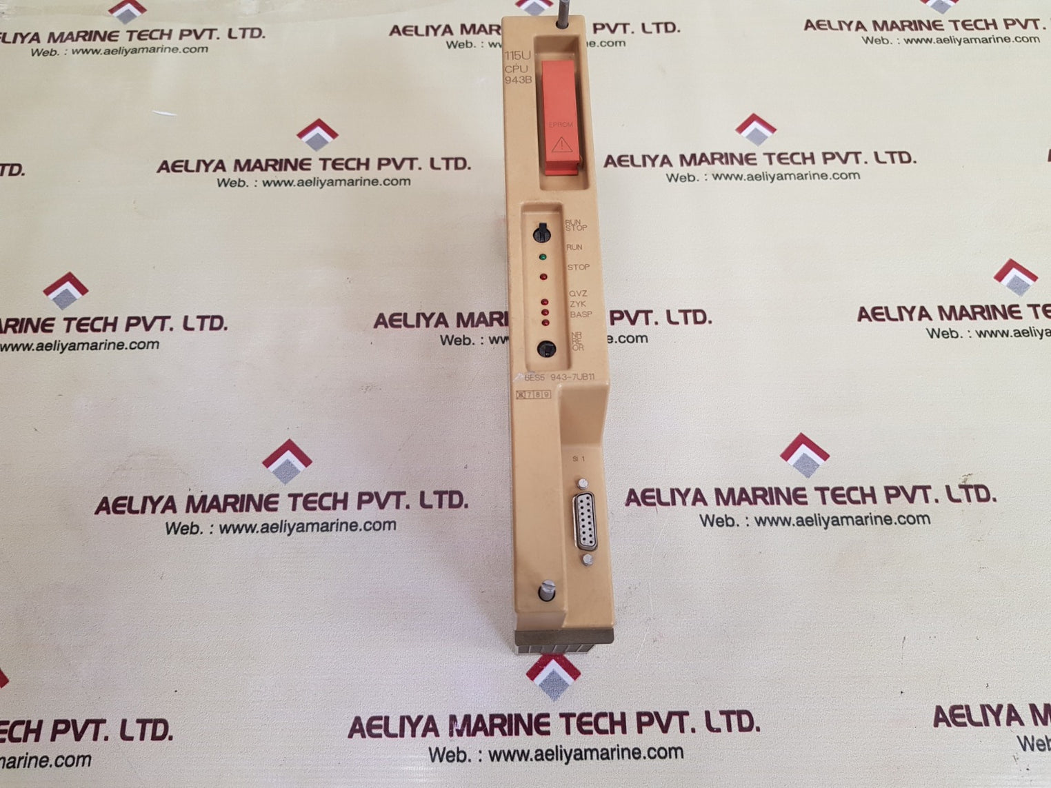 Siemens simatic s5 6es5 943-7ub11 cpu module 