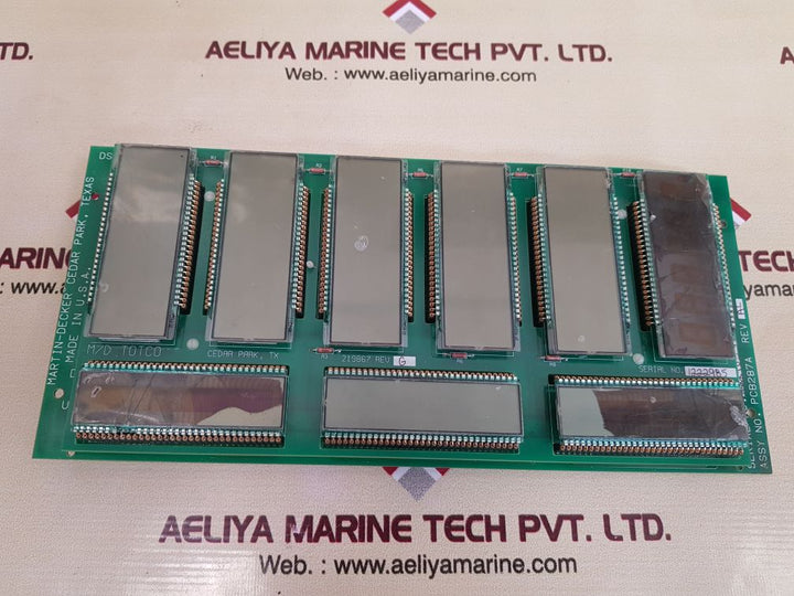 Martin-decker pcb287a display electronic for backlight 