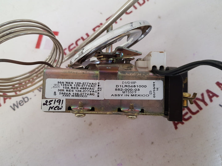 Robertshaw d1/d18p thermostat d1lr0481000