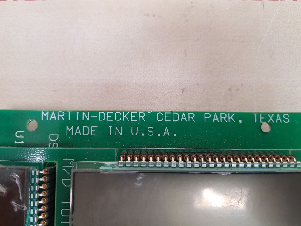 Martin-decker pcb287a display electronic for backlight 