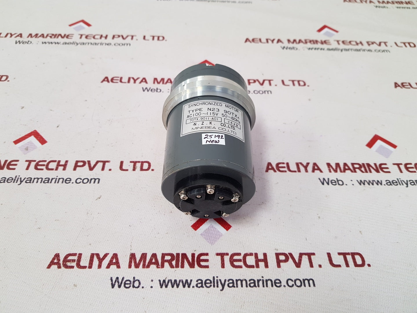 Minebea n23 90txa synchronized motor ac100~115v 50~60hz