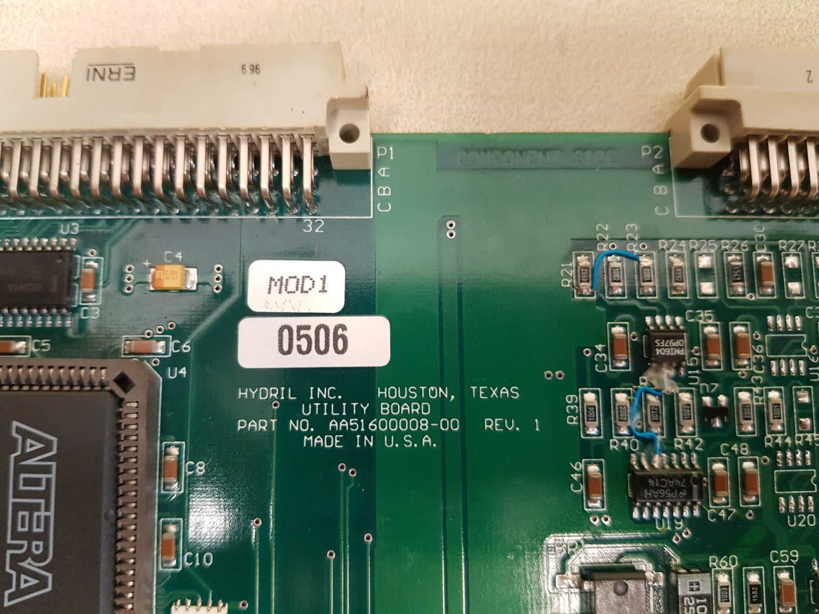Hydril aa51600008-00 utility board aa51700008-00