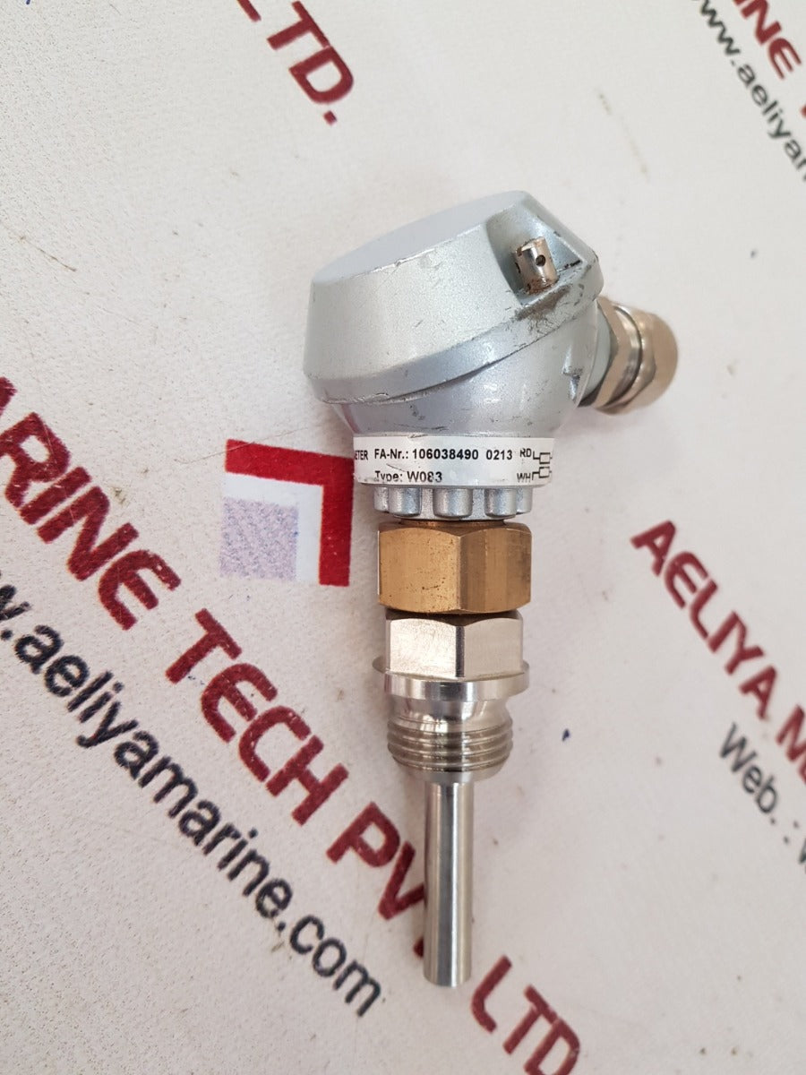 Widerstands w083 thermometer